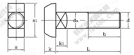 DIN 186-2010 T型方颈螺栓执行标准