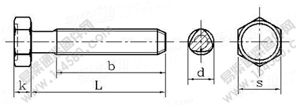 DIN 7500DE-1995 六角头三角锁紧螺钉 A和B级执行标准