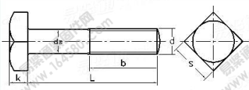 DIN 21346-1989 木轴导向用方头螺栓执行标准