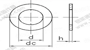 DIN 89347-2008 电缆和绝缘电线用密封套的垫圈