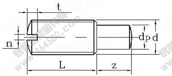 DIN 926-1986 开槽球面圆柱端紧定螺钉